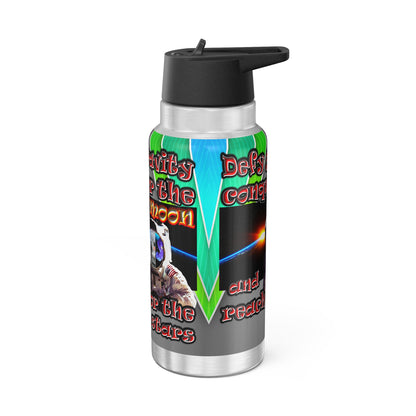 defy conquer reach - Gator Tumbler, 32oz  (rainbow split)