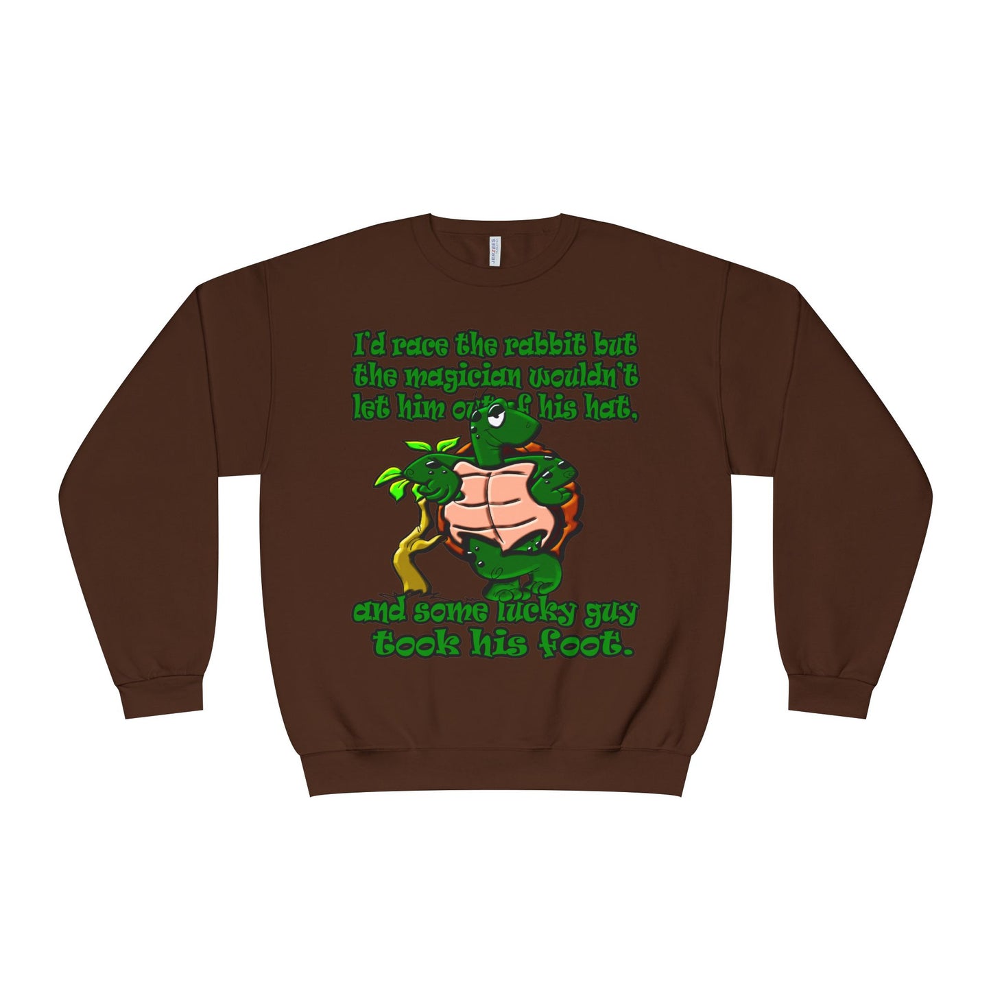 turtle race - Unisex NuBlend® Crewneck Sweatshirt