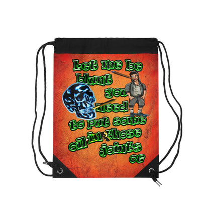 og - Drawstring Bag (burnt orange)