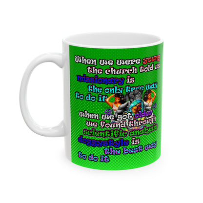 doggystyle - White Mug (logo green)