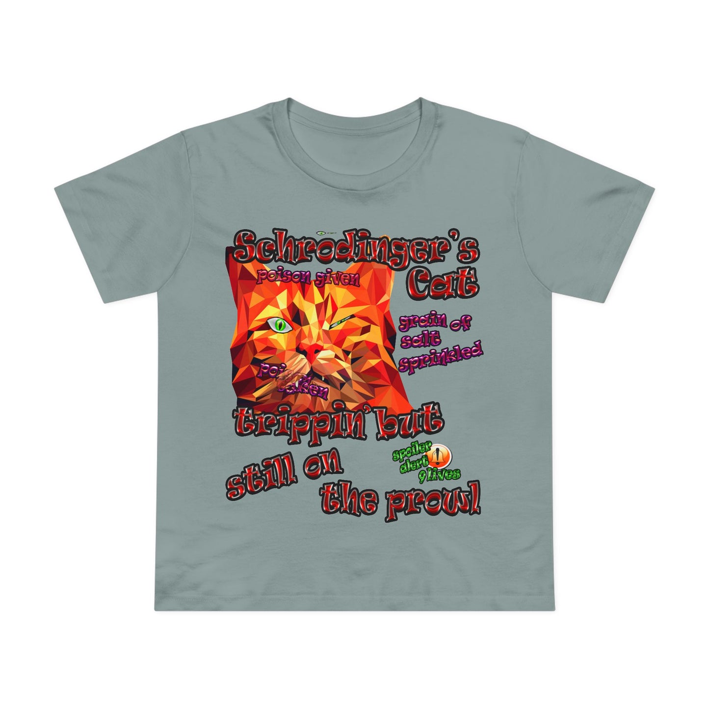 schrodinger's cat - Women’s Maple Tee