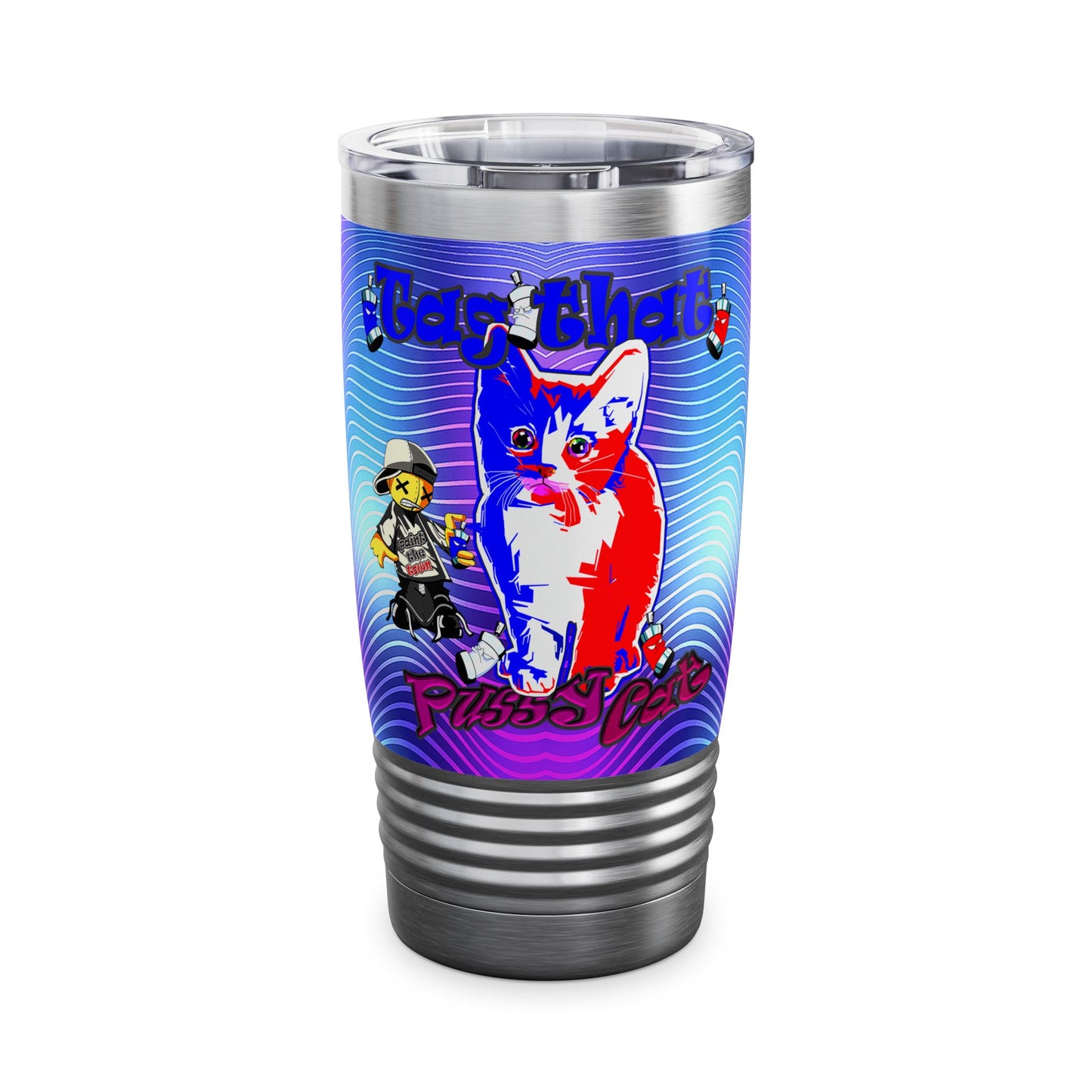 tag that - Ringneck Tumbler, 20oz (purple wave)