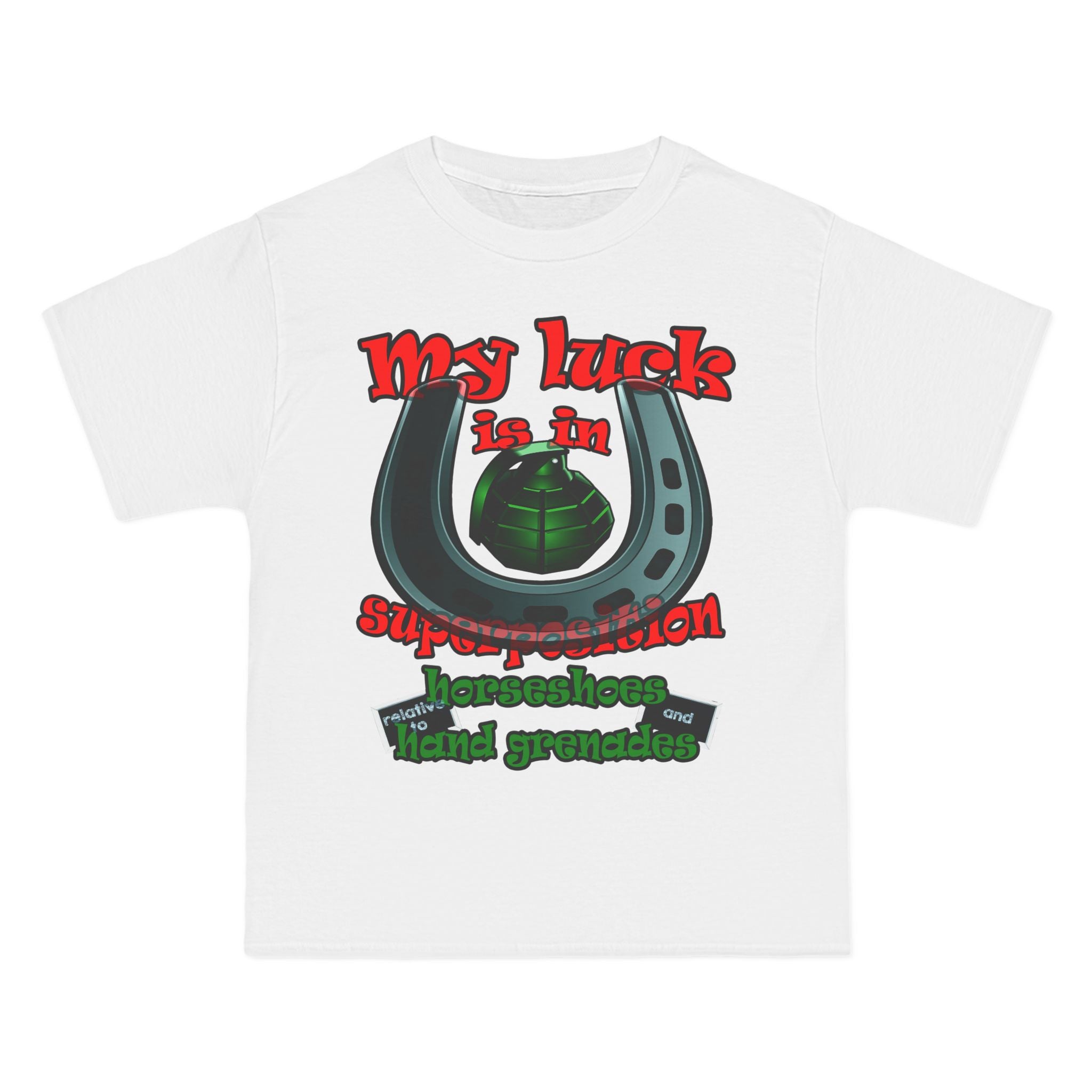 my luck - Beefy-T®  Short-Sleeve T-Shirt