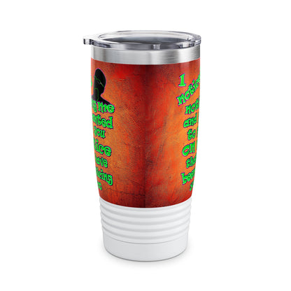 noticed you noticing - Ringneck Tumbler, 20oz (burnt orange)