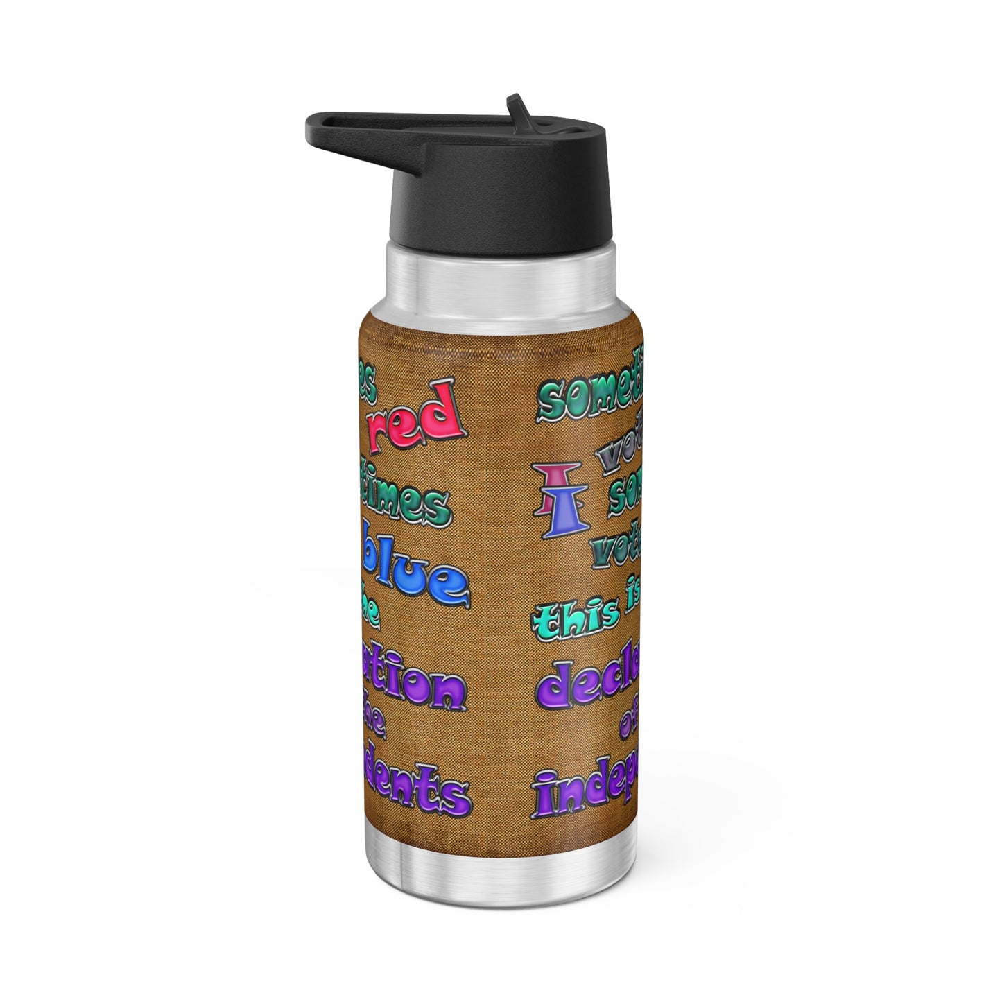 declaration of the independents - Gator Tumbler, 32oz  (brown papyrus)
