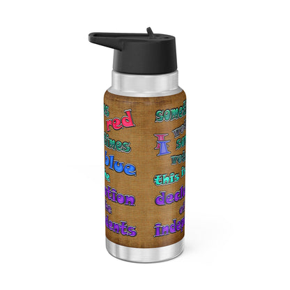 declaration of the independents - Gator Tumbler, 32oz  (brown papyrus)