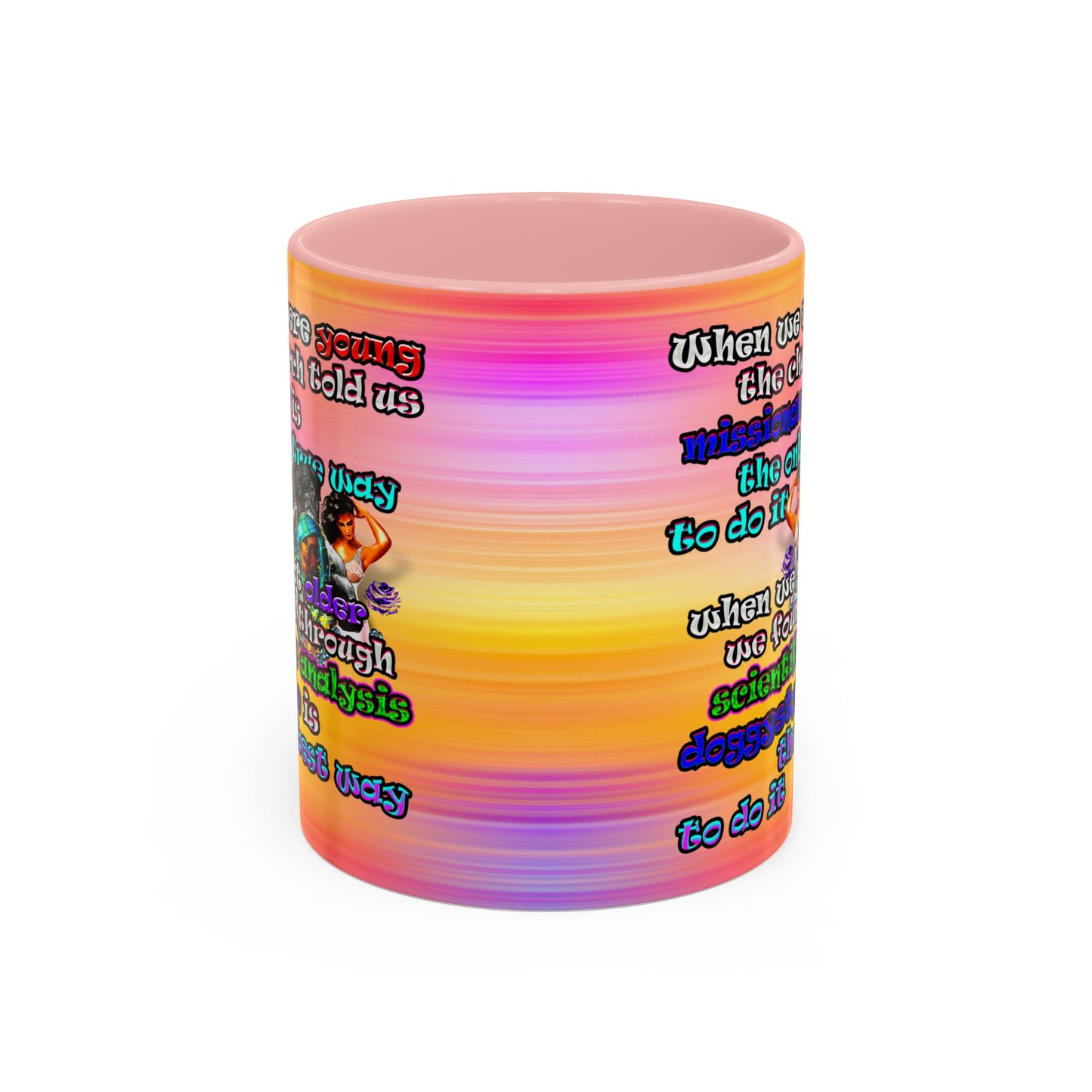 doggystyle - Accent Mug (color blur)