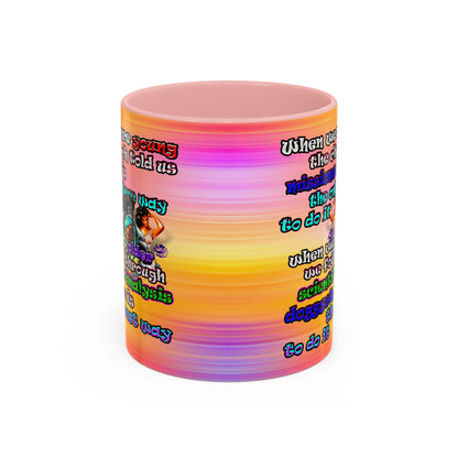 doggystyle - Accent Mug (color blur)