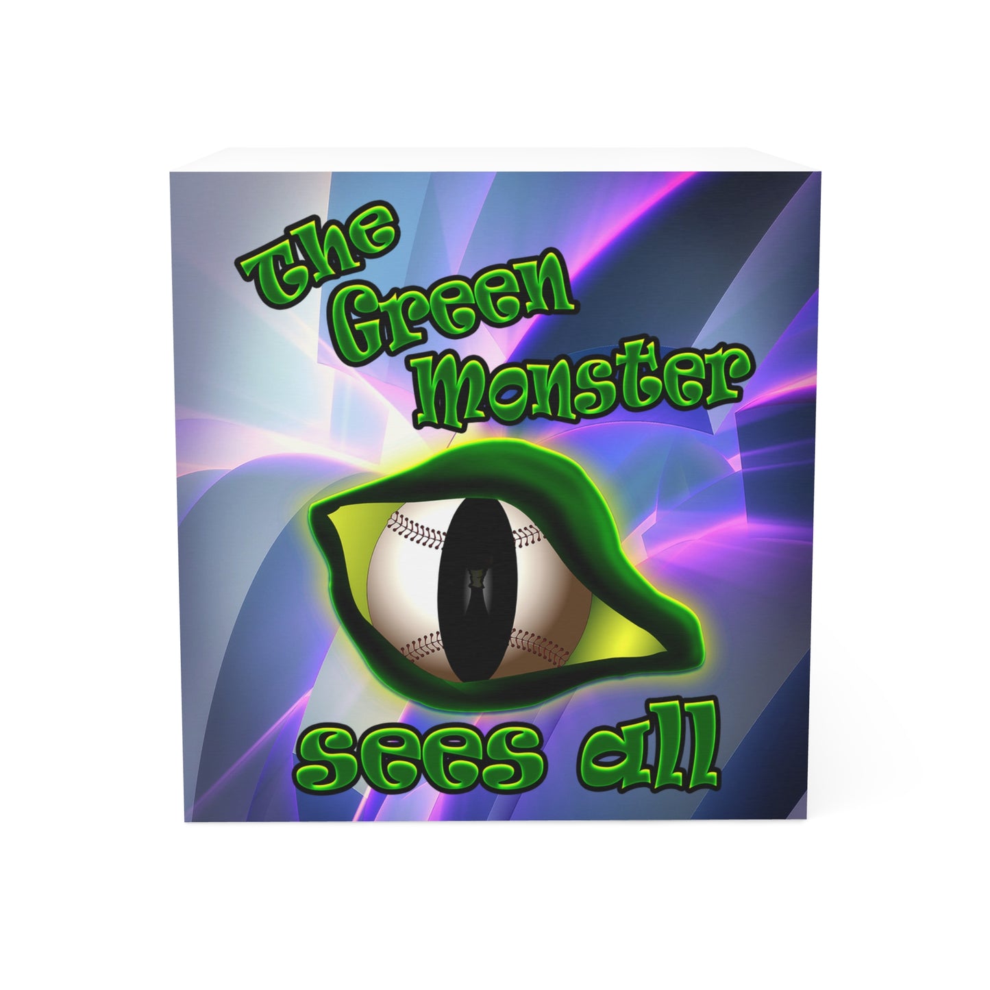 green monster - note cube (grey-pink wave)