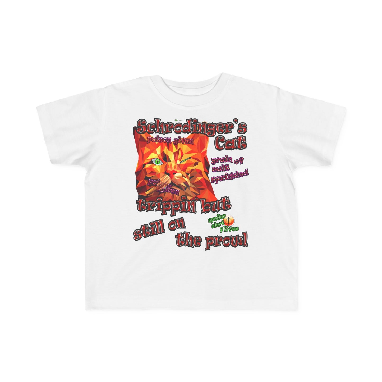 schrodinger's cat - Toddler's Fine Jersey Tee