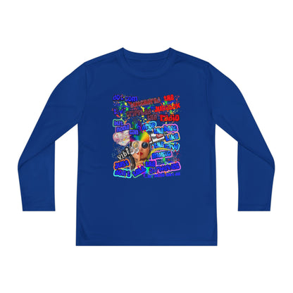 drop the beat - Youth Long Sleeve Competitor Tee