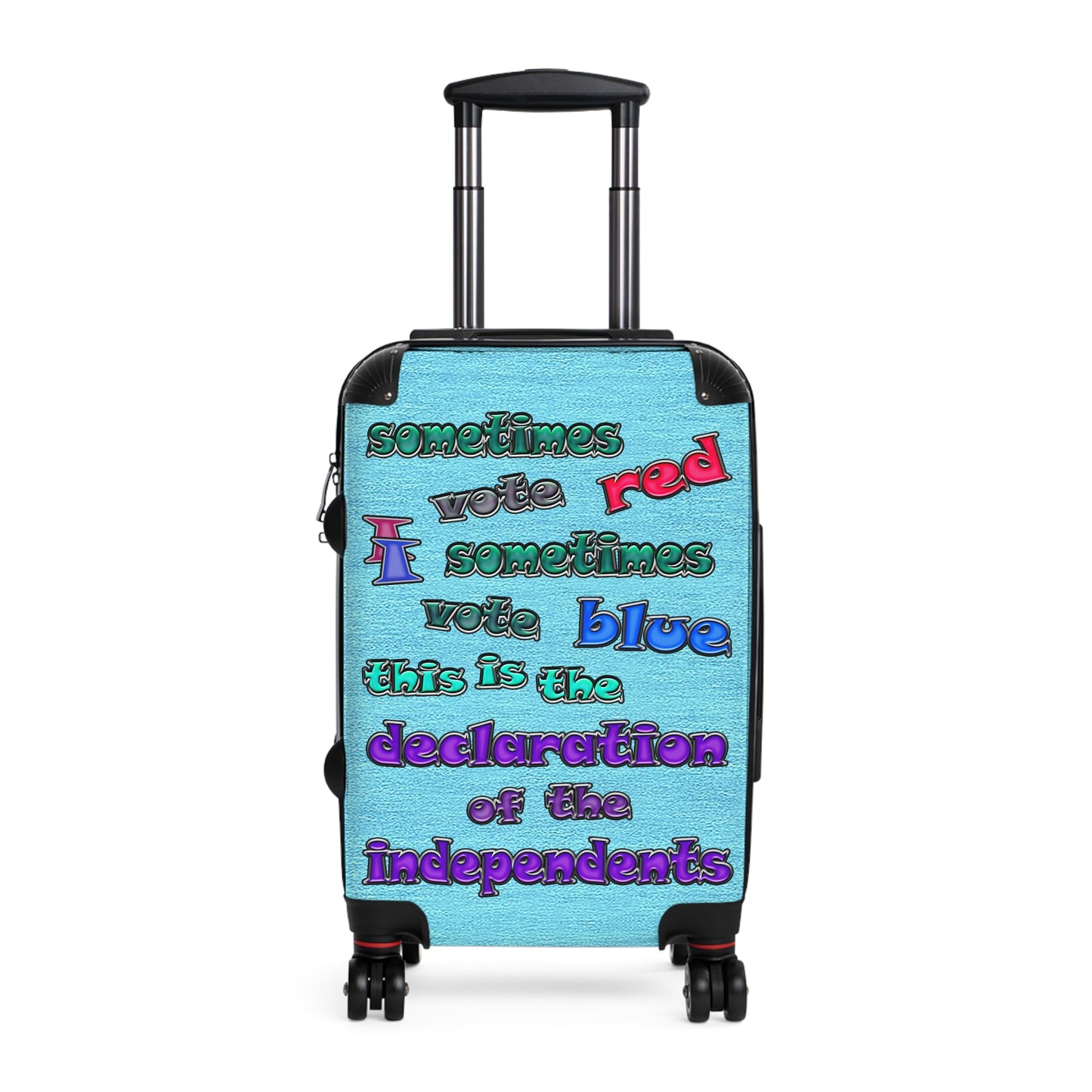 declaration of the independents - Suitcase (faded blue)