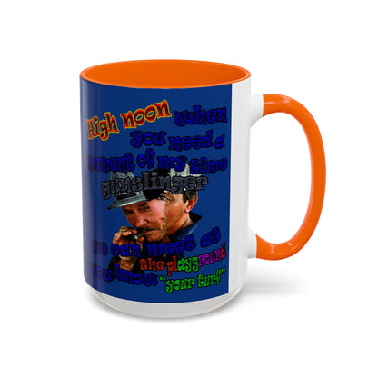high noon - Accent Mug (dark blue)