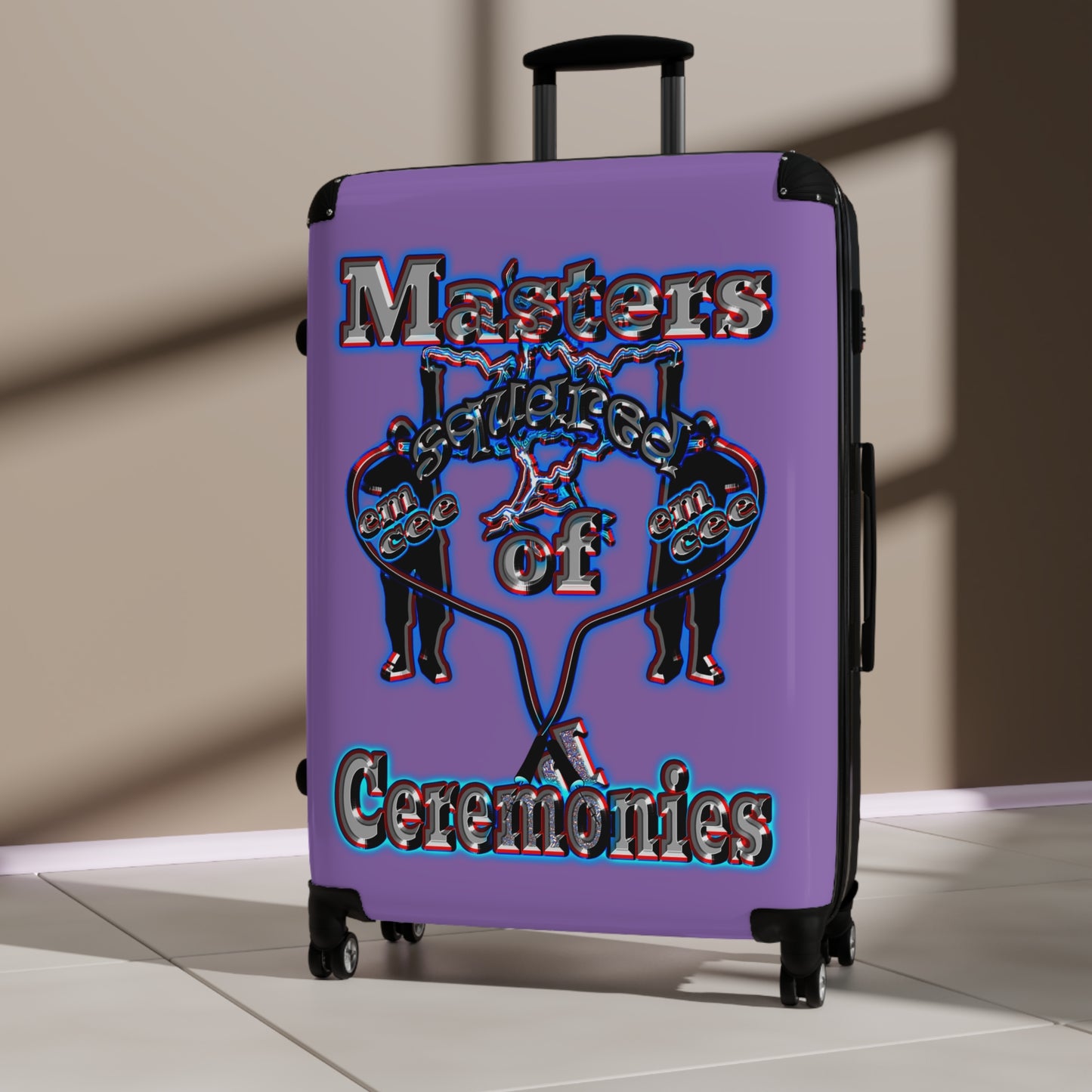 em cee squared - Suitcase (light purple)