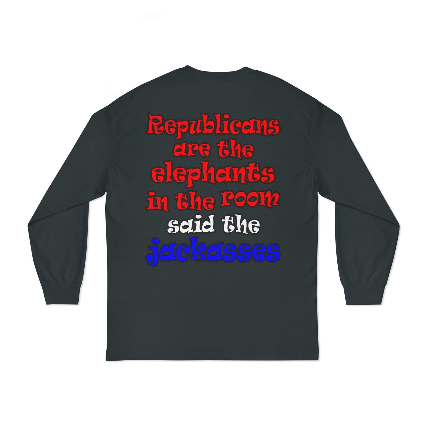 donkeys and elephants - Unisex Classic Long Sleeve T-Shirt