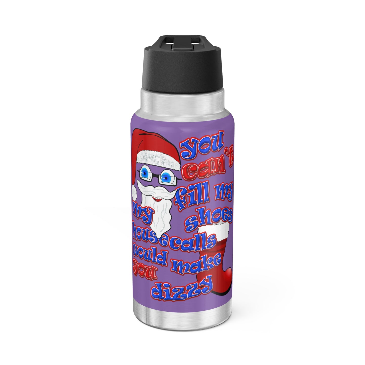 santa's shoes - Gator Tumbler, 32oz (light purple)