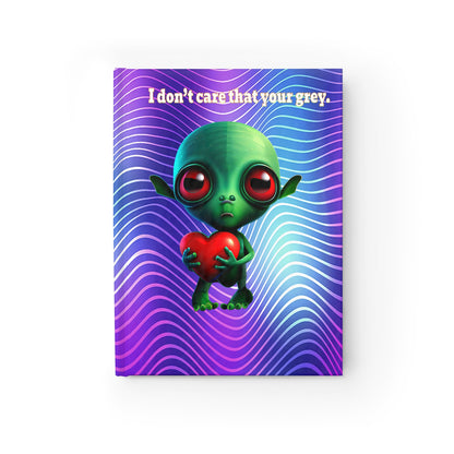 I don't care that your grey - journal-blank (purple wave)