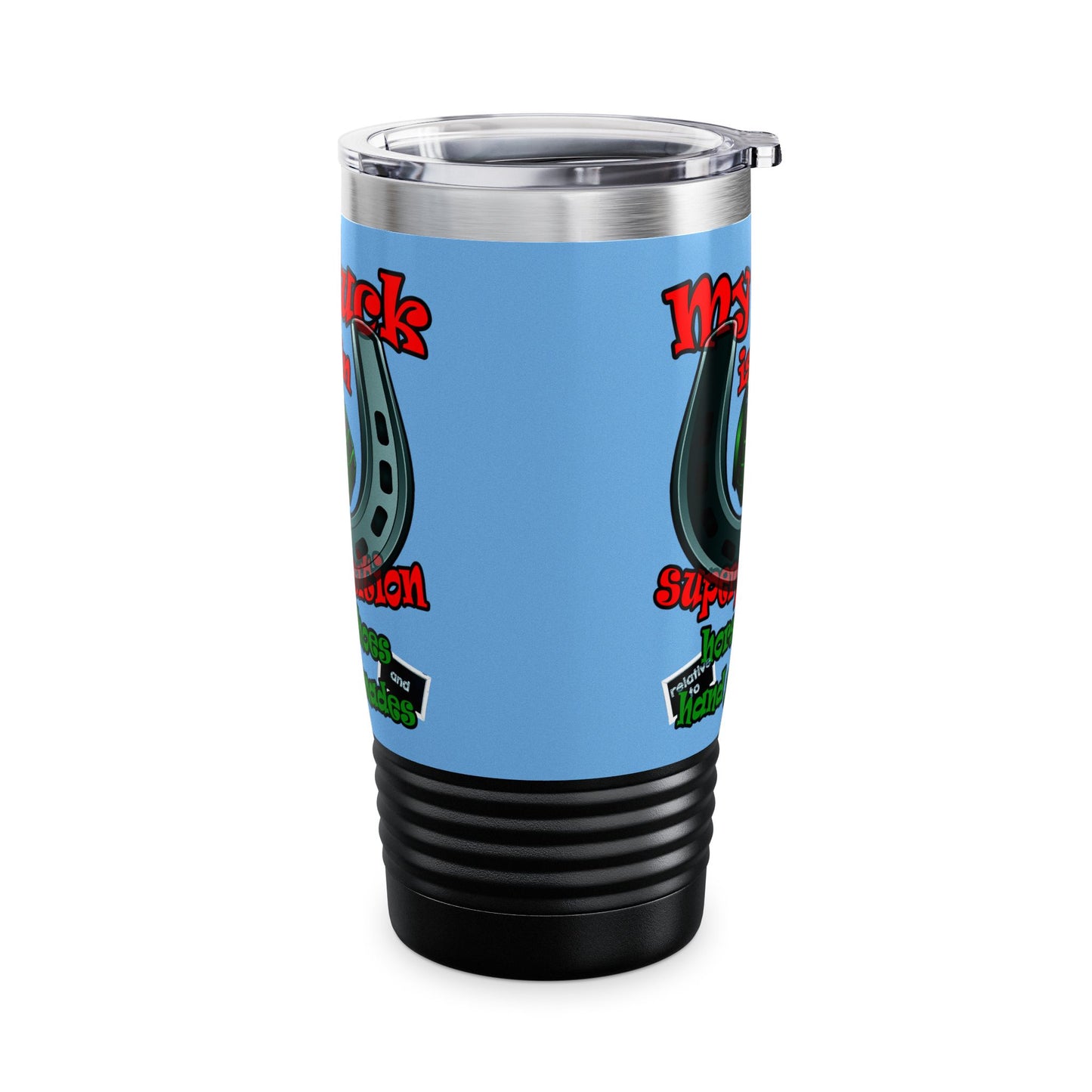 my luck - Ringneck Tumbler, 20oz (light blue)