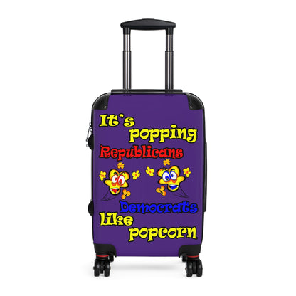 popping like popcorn - Suitcase (purple)