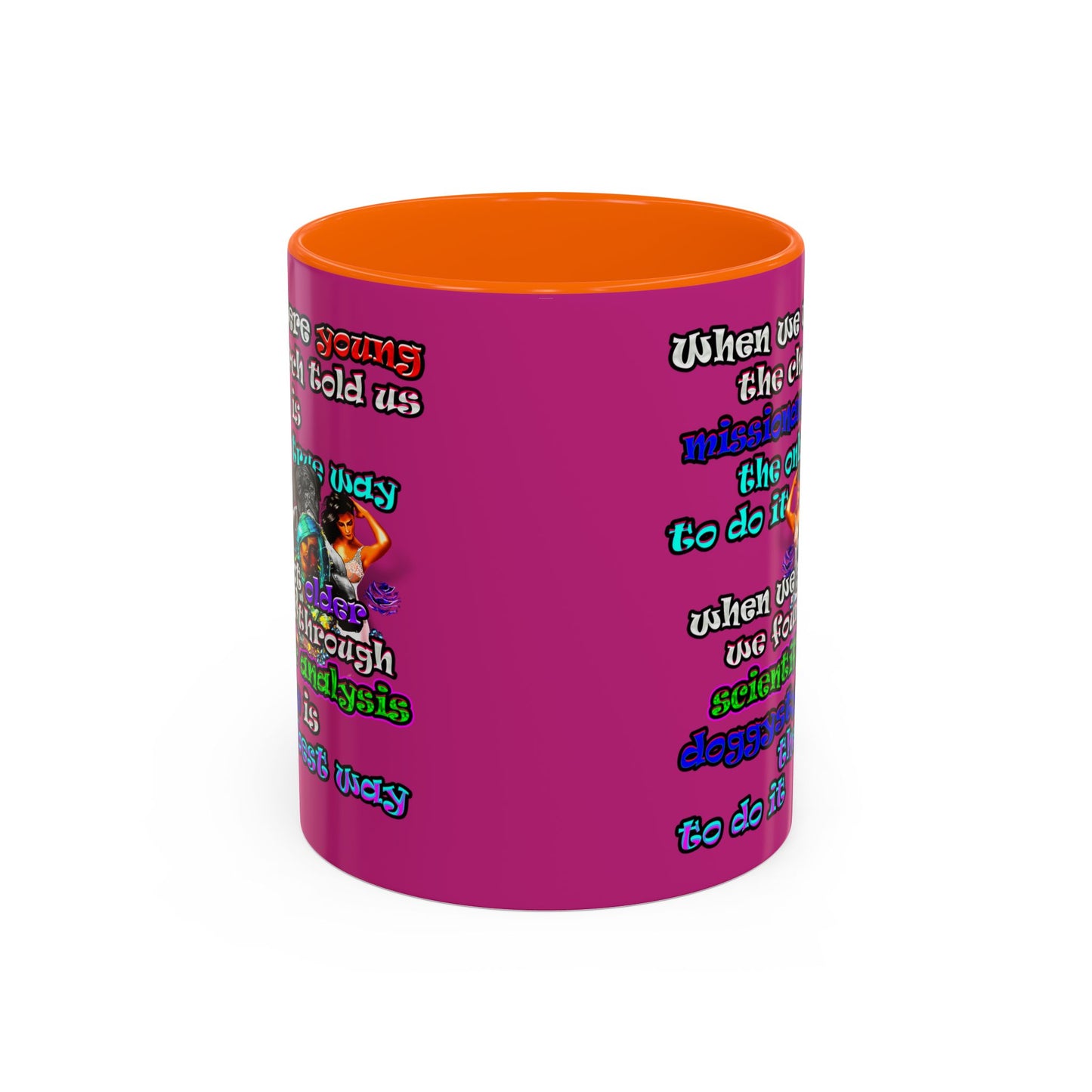 doggystyle - Accent Mug (pink)