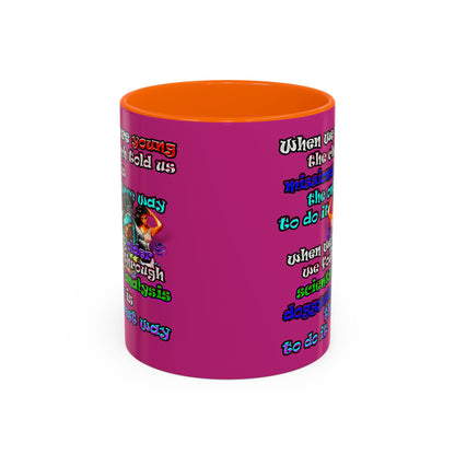 doggystyle - Accent Mug (pink)