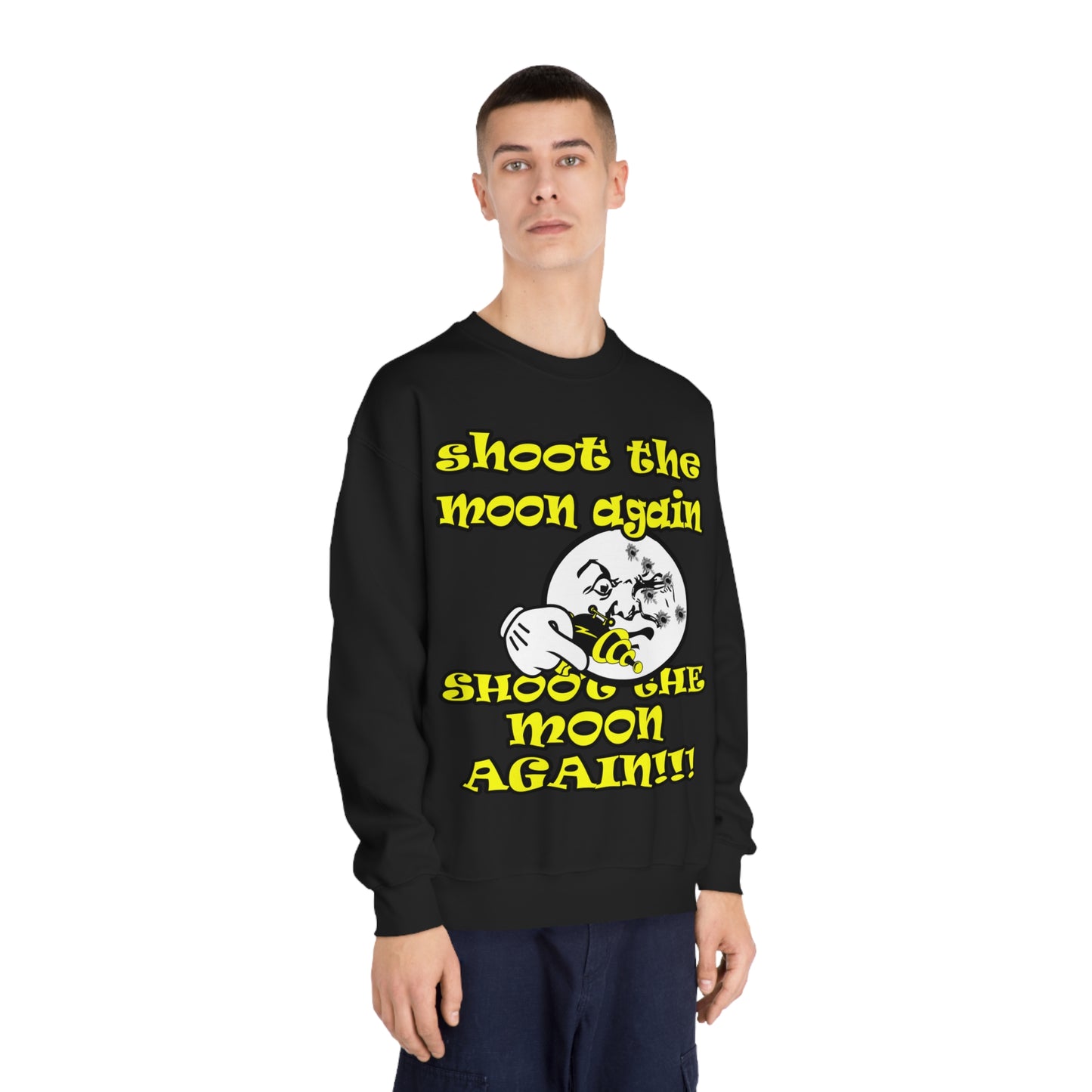 shoot the moon - Unisex DryBlend® Crewneck Sweatshirt