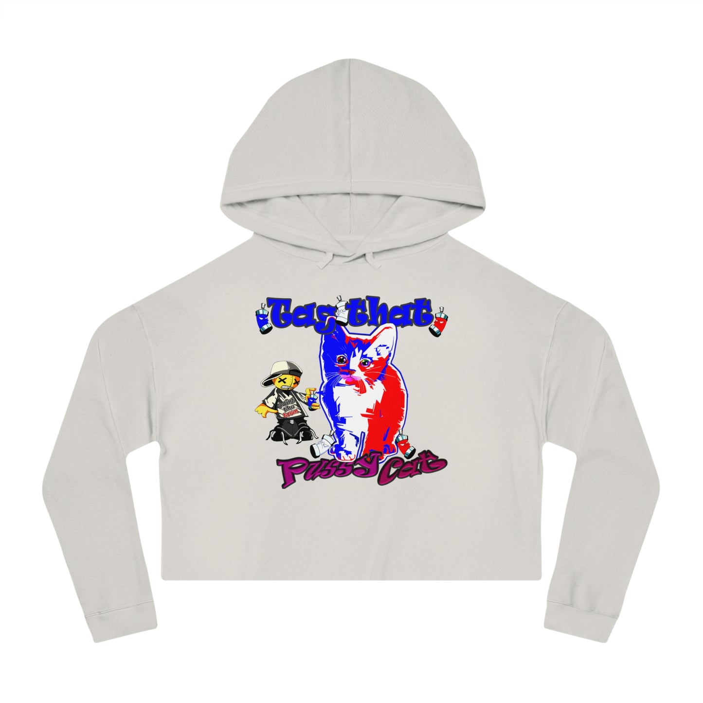 tag that - Women’s Cropped Hooded Sweatshirt