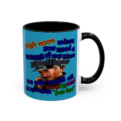high noon - Accent Mug (turquoise)