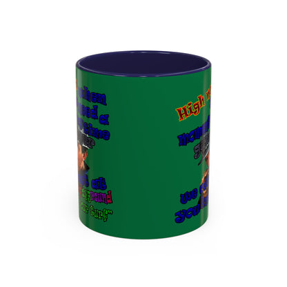 high noon - Accent Mug (dark green)