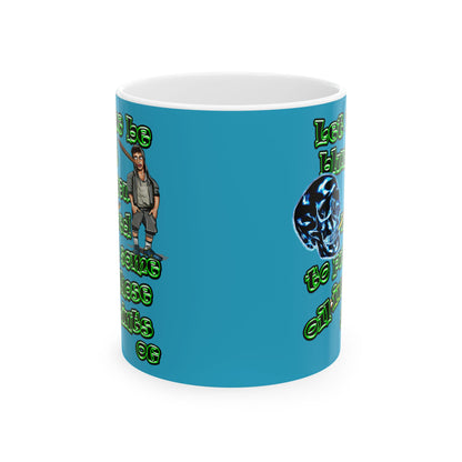 og - White Mug (turquoise)