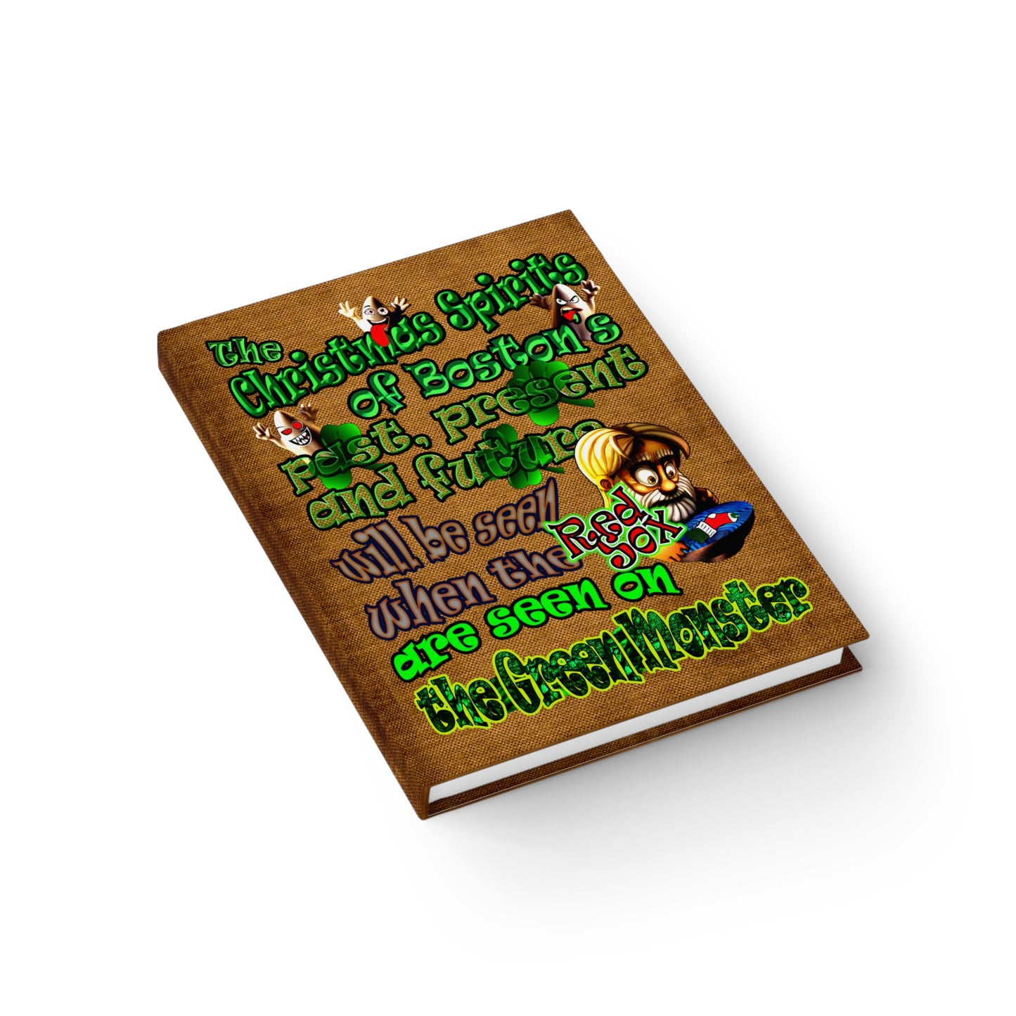 christmas spirits of boston - journal-blank (brown papyrus)