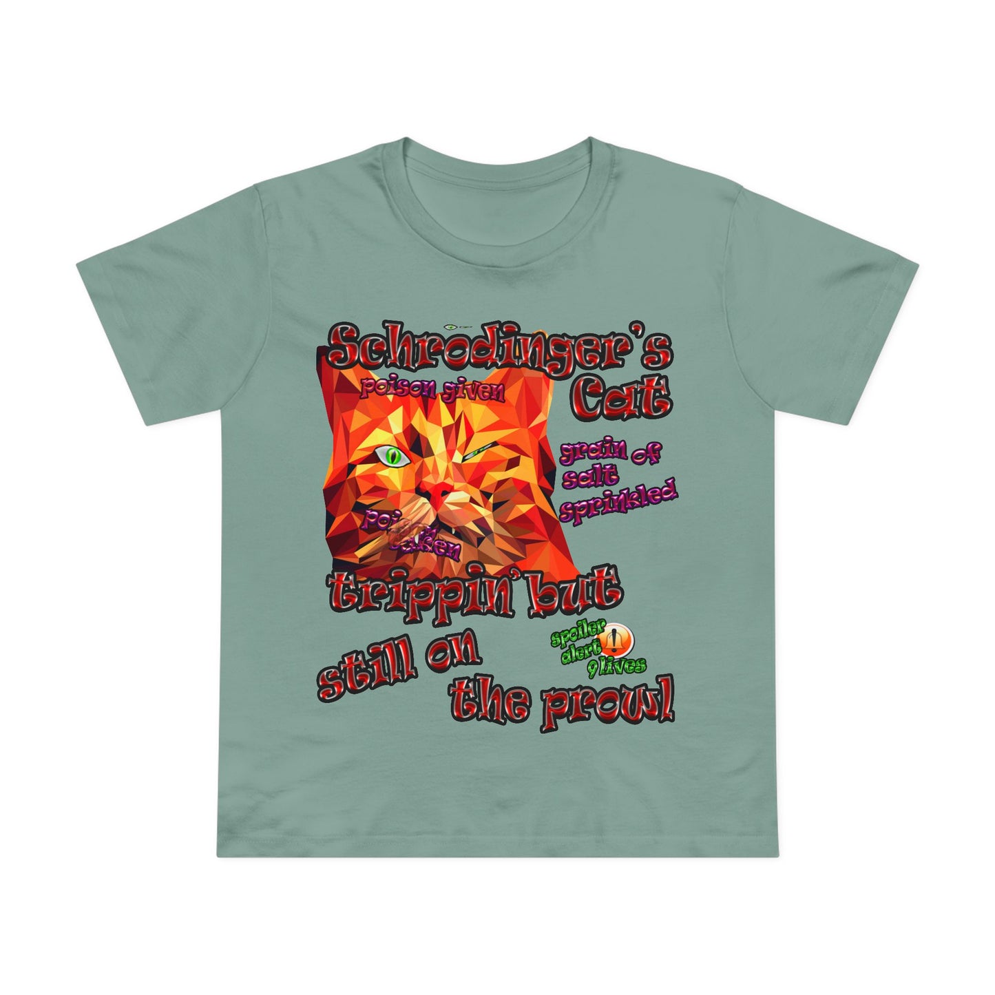 schrodinger's cat - Women’s Maple Tee