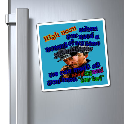 high noon - Magnets - (turquoise)