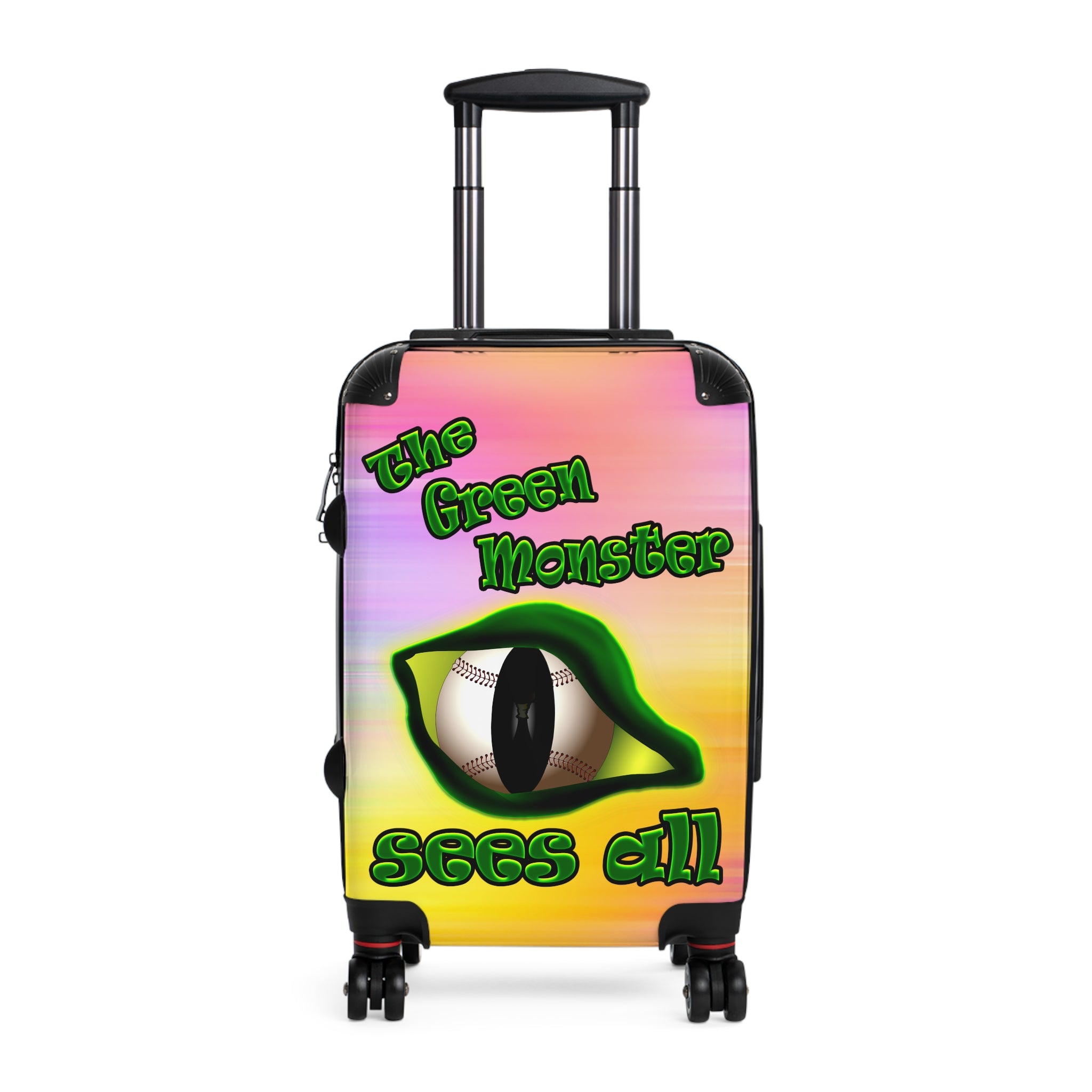 green monster - Suitcase (color blur)