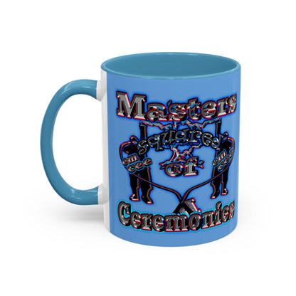 em cee squared - Accent Mug (light blue)
