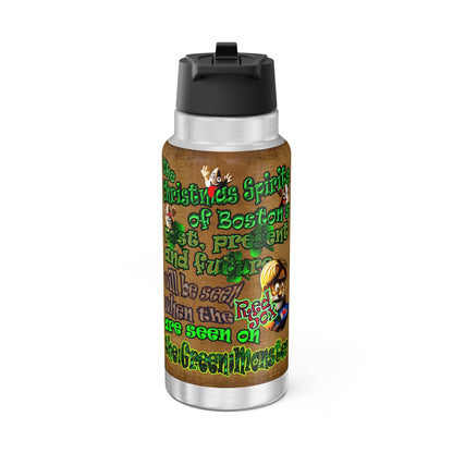 christmas spirits of boston - Gator Tumbler, 32oz  (brown papyrus)