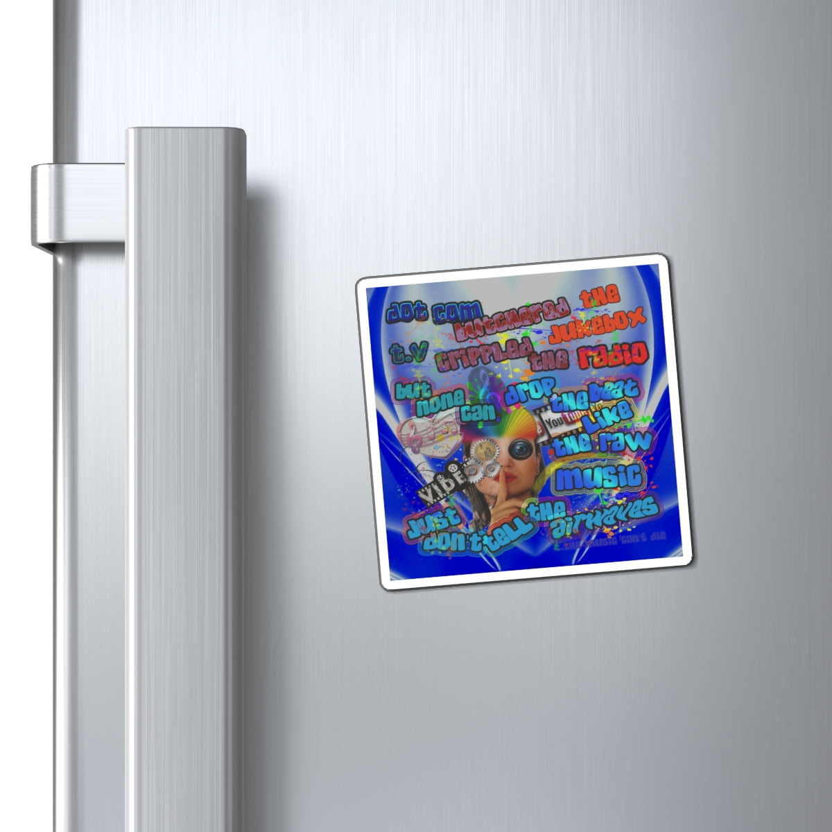 drop the beat - Magnets - (blue-white wave)