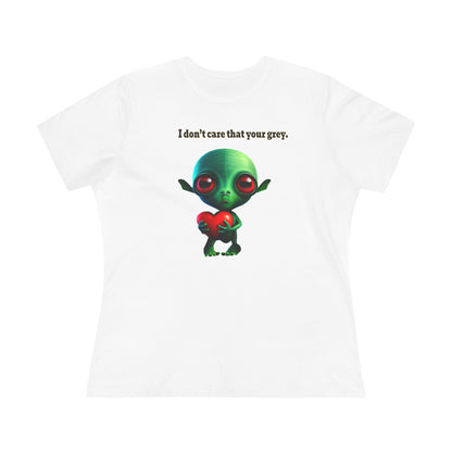 I don't care that your grey - Women's Premium Tee