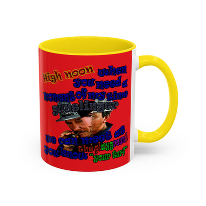 high noon - Accent Mug (red)