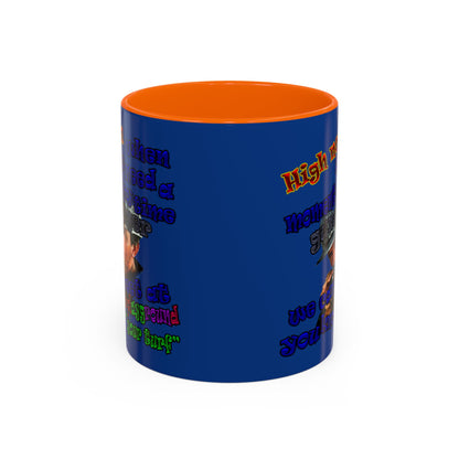 high noon - Accent Mug (dark blue)