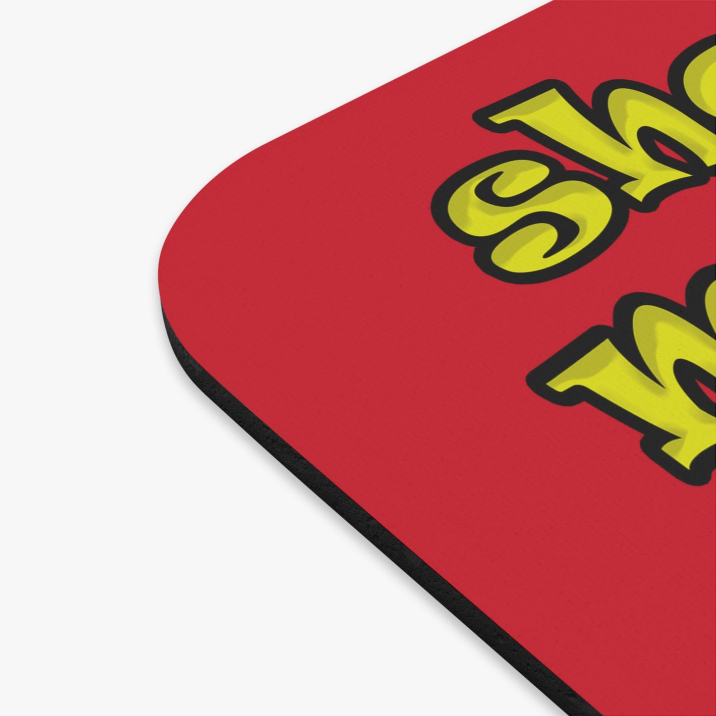 shoot the moon again - Mouse Pad (Rectangle) (dark red)
