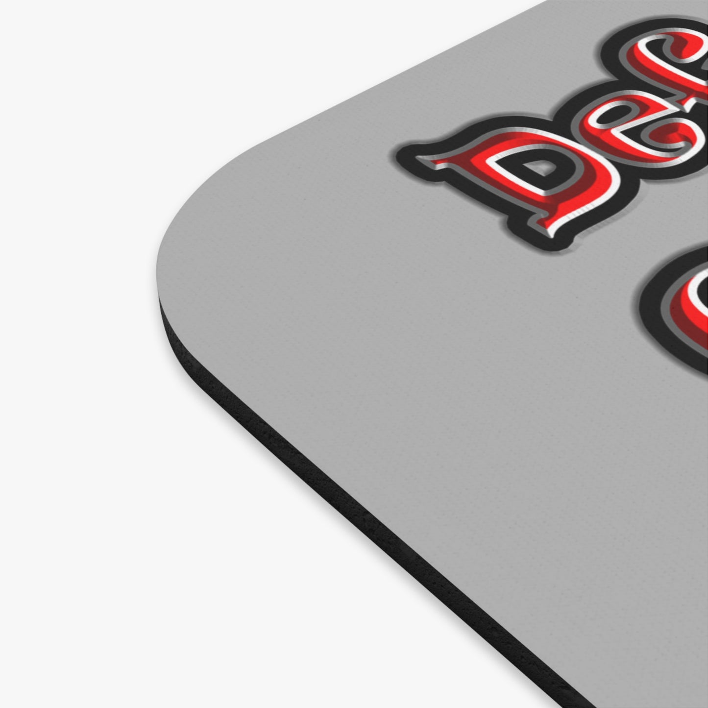 defy conquer reach - Mouse Pad (Rectangle) (light grey)