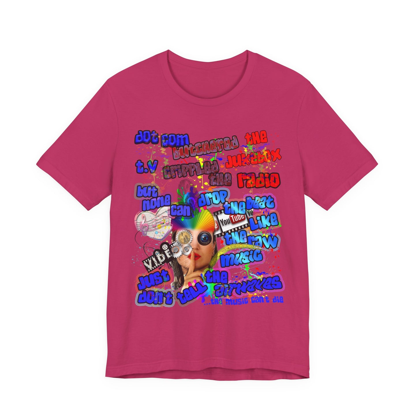 drop the beat - Unisex Jersey Short Sleeve Tee