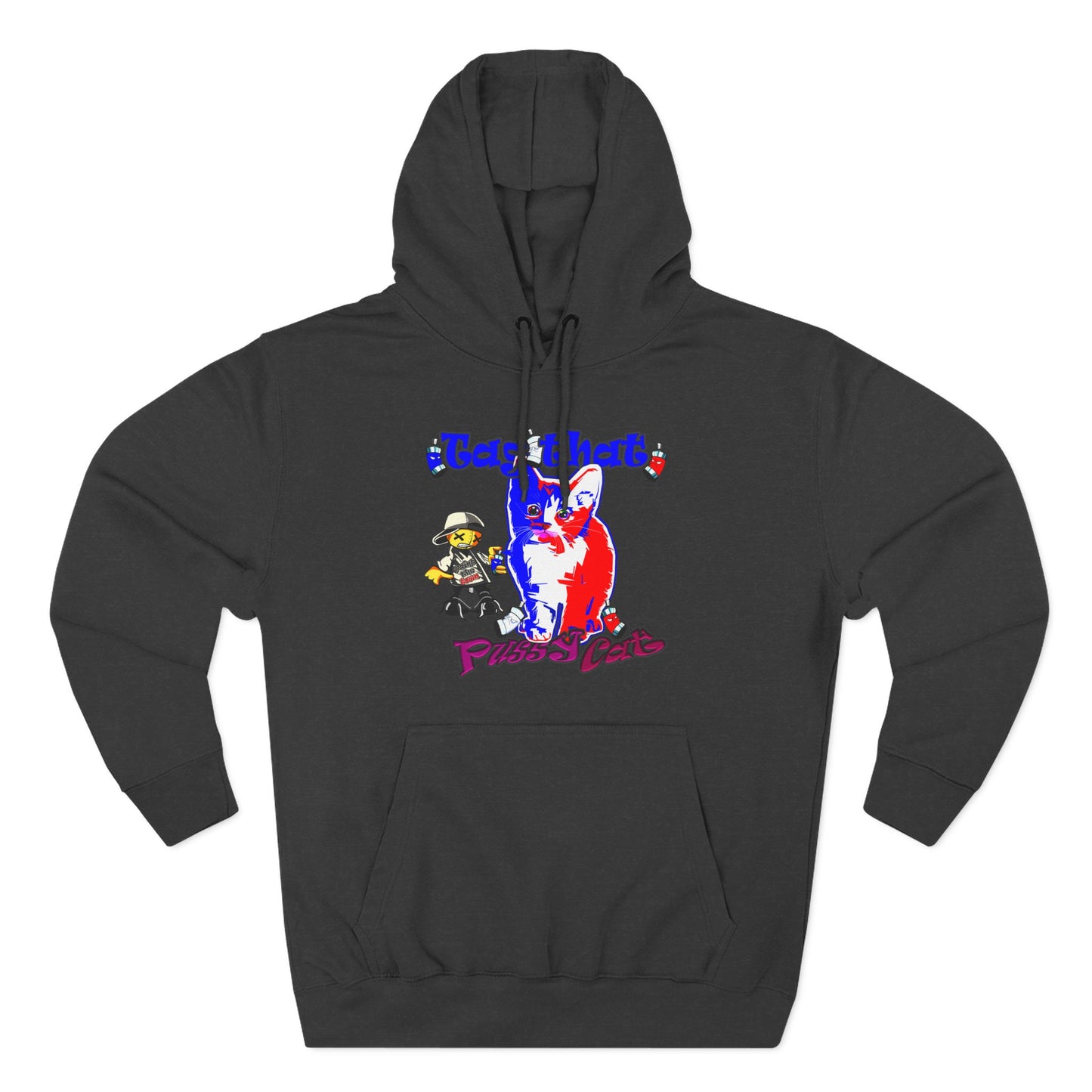 tag that - Three-Panel Fleece Hoodie