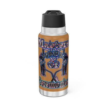 em cee squared - Gator Tumbler, 32oz (light brown)