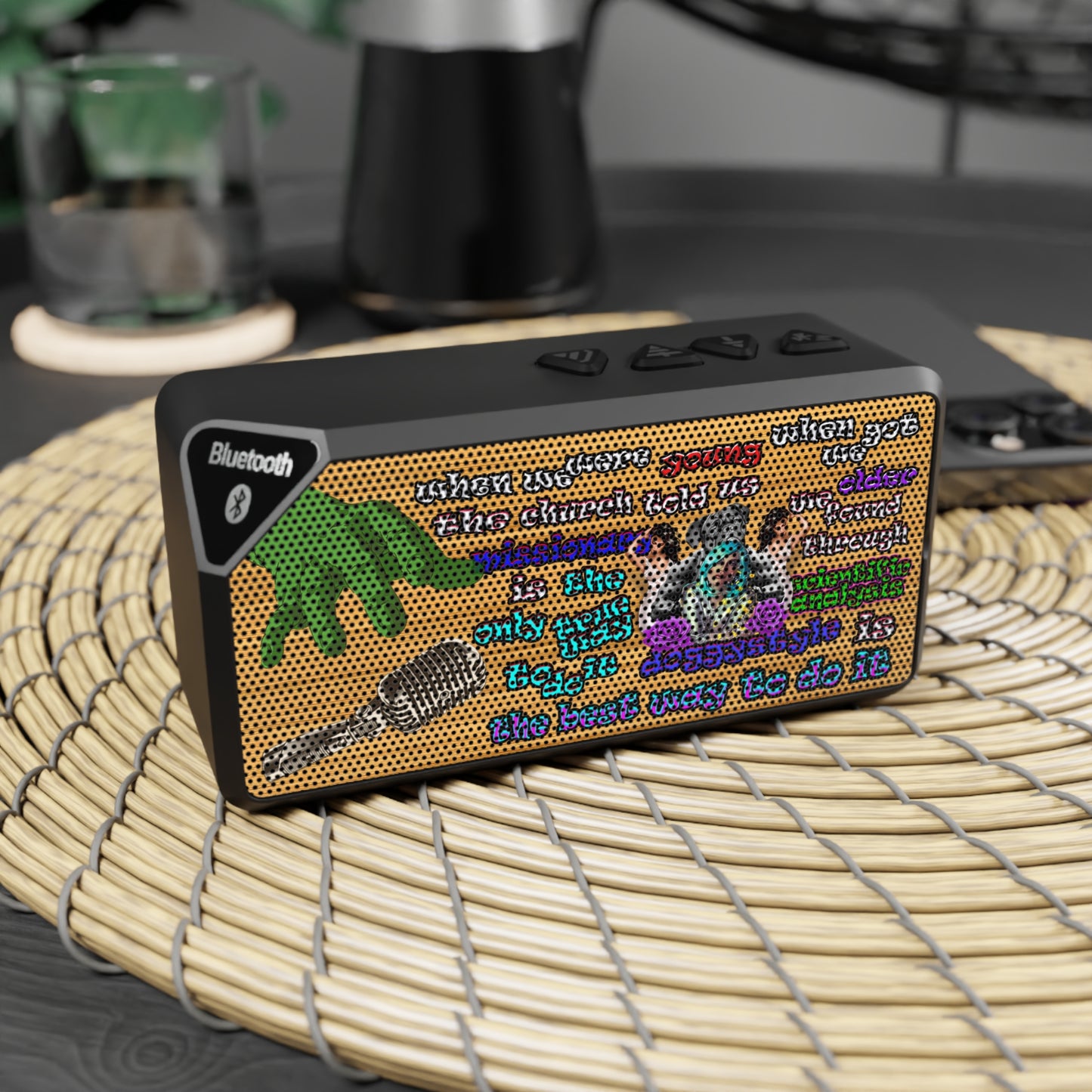 doggystyle - Jabba Bluetooth Speaker (butterscotch wood finish)