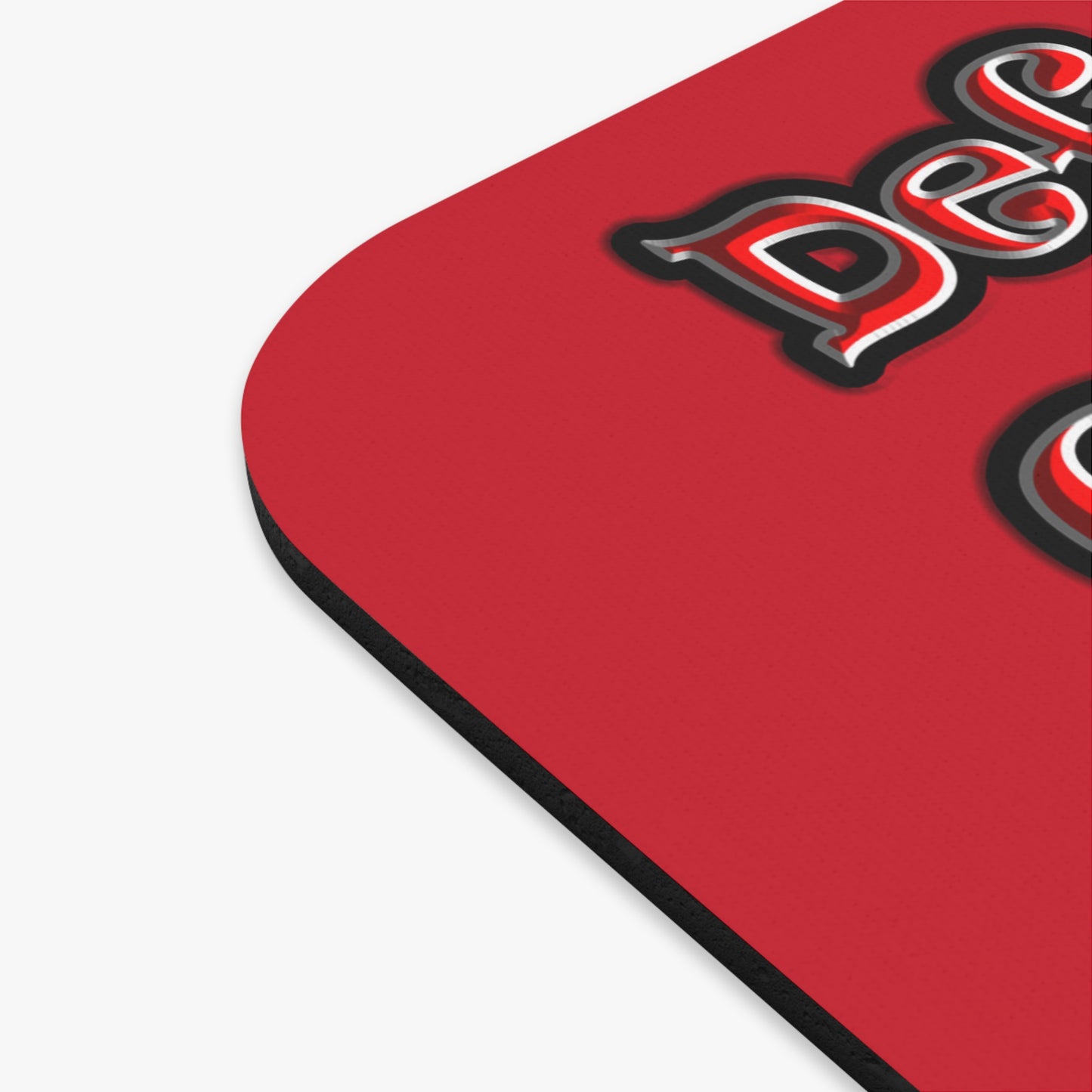 defy conquer reach - Mouse Pad (Rectangle) (dark red)