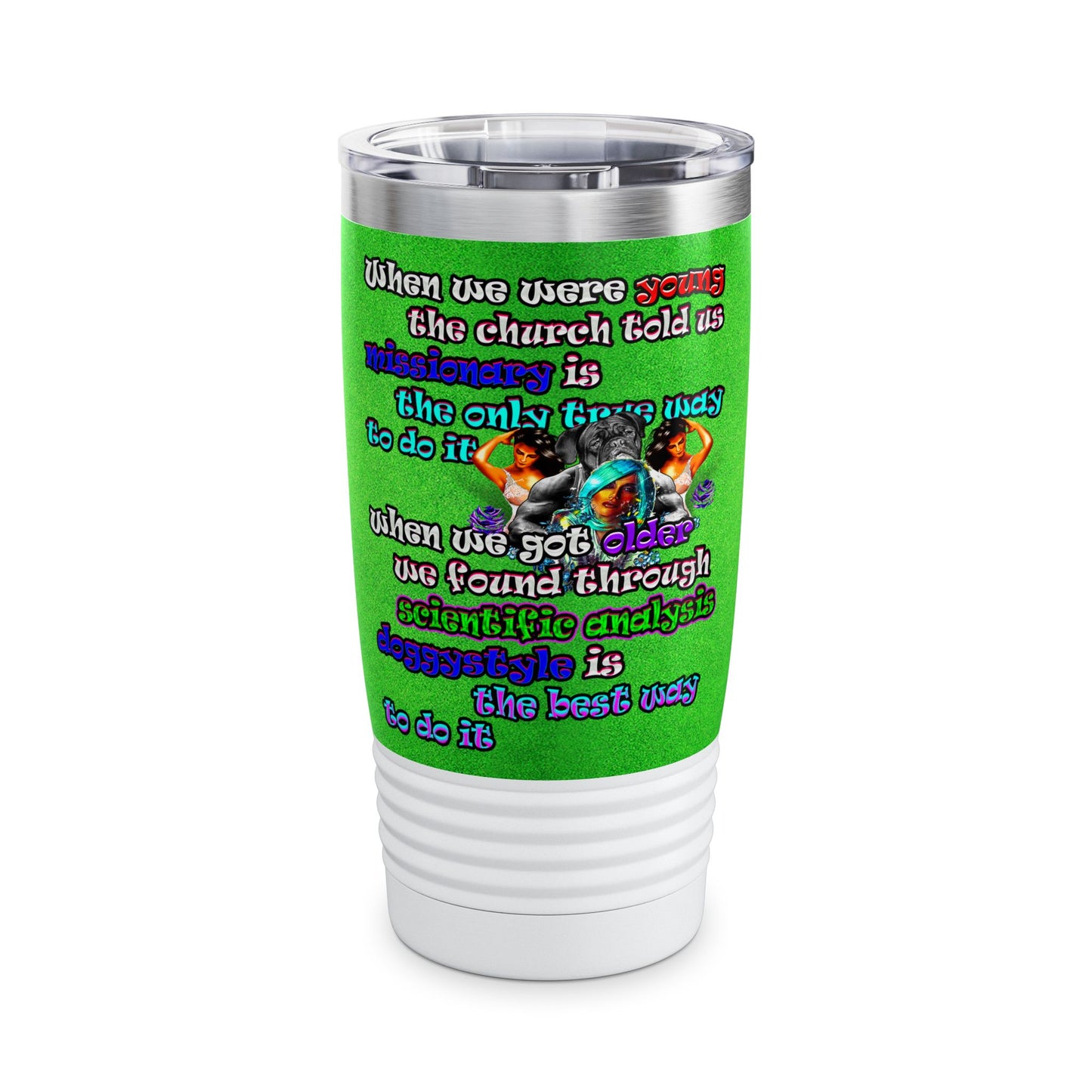 doggystyle - Ringneck Tumbler, 20oz (green turf)