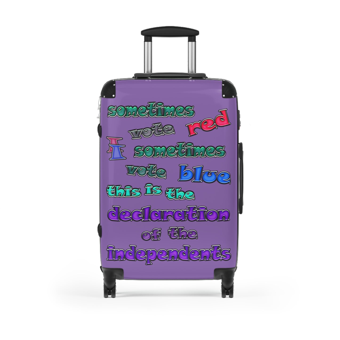 declaration of the independents - Suitcase (light purple)