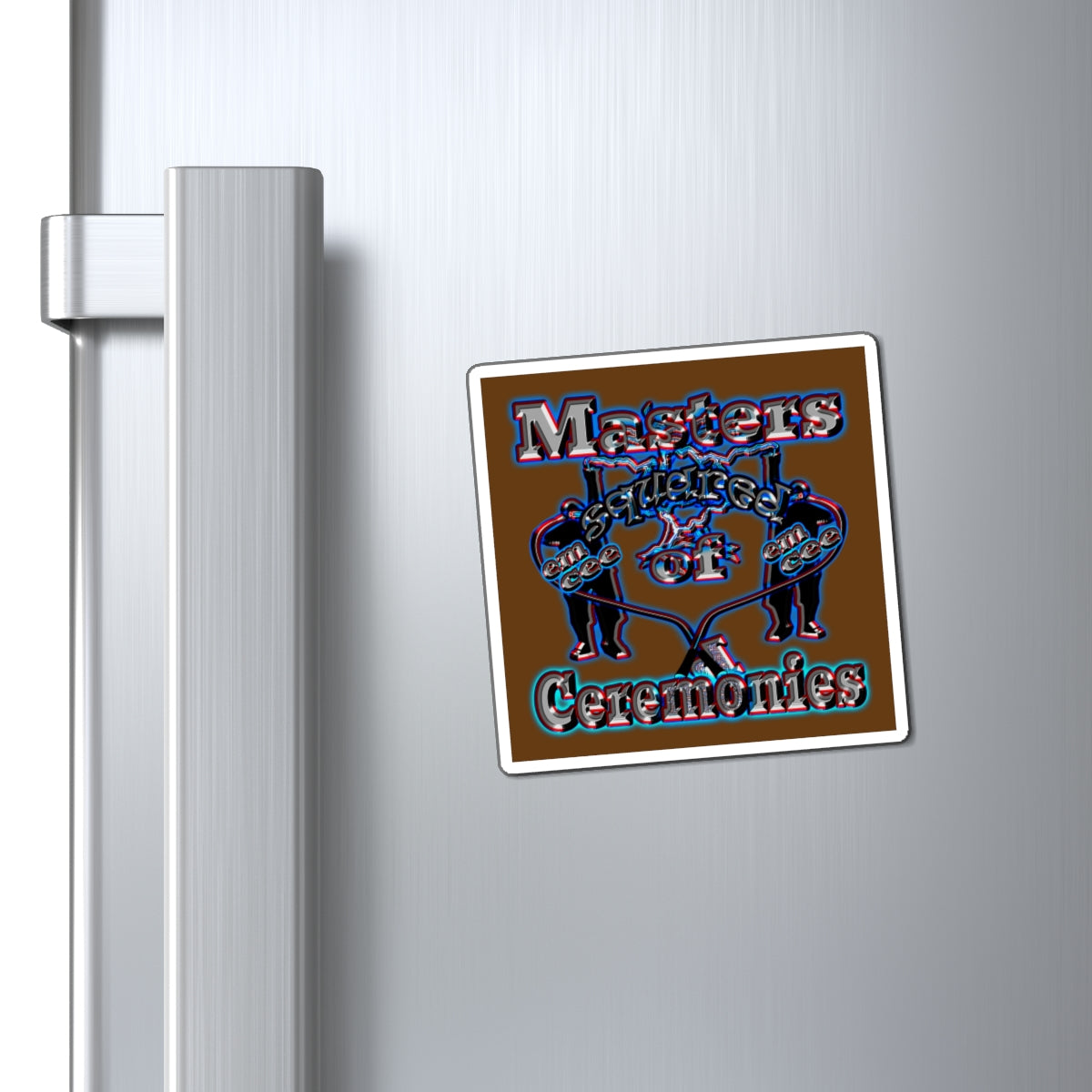 em cee squared - Magnets - (brown)